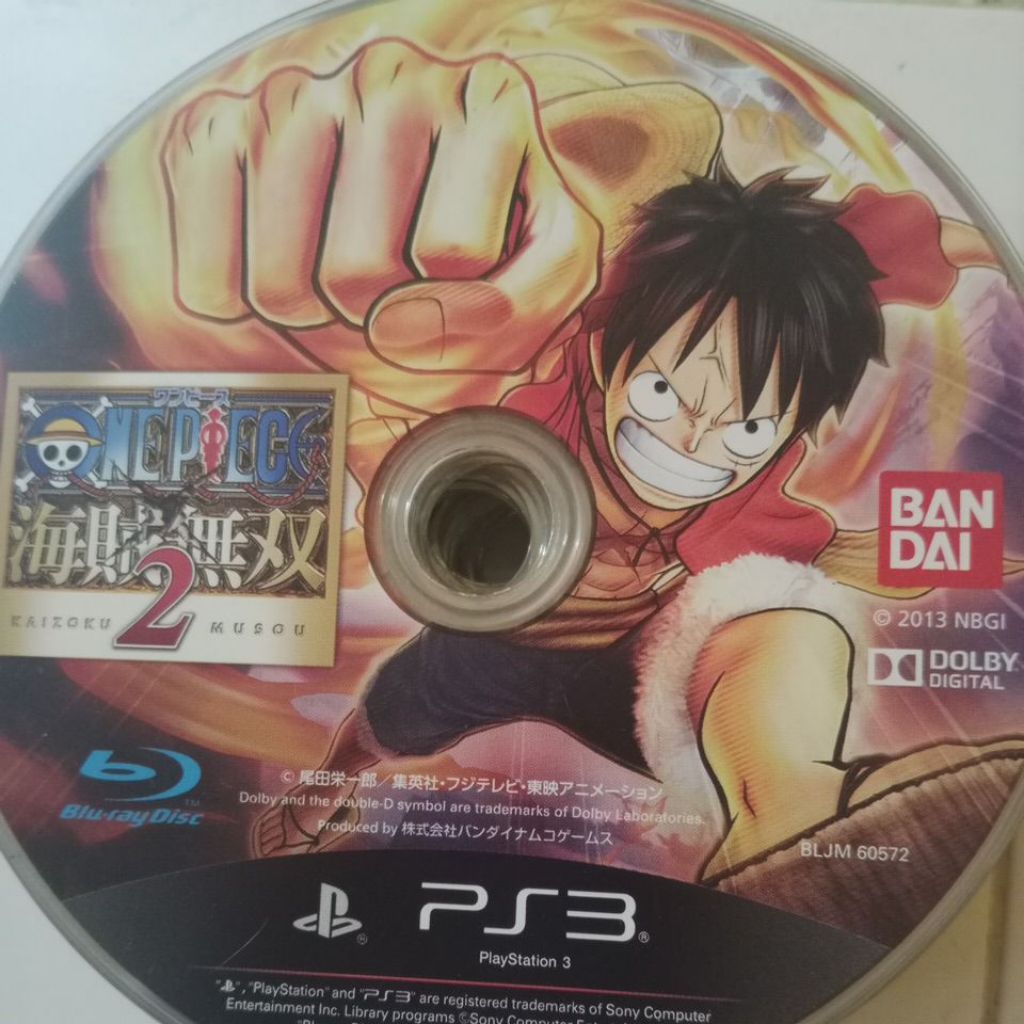 KASET PS3 ONE PIECE SECOND