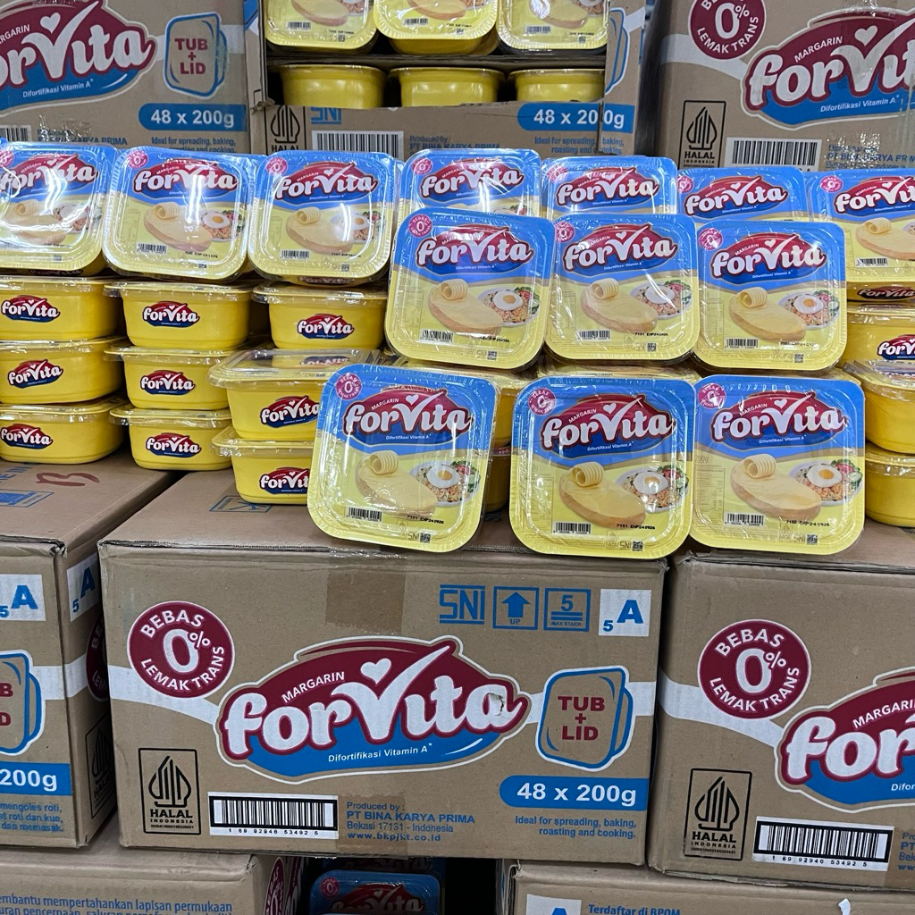 

FORVITA margarin cup 200g
