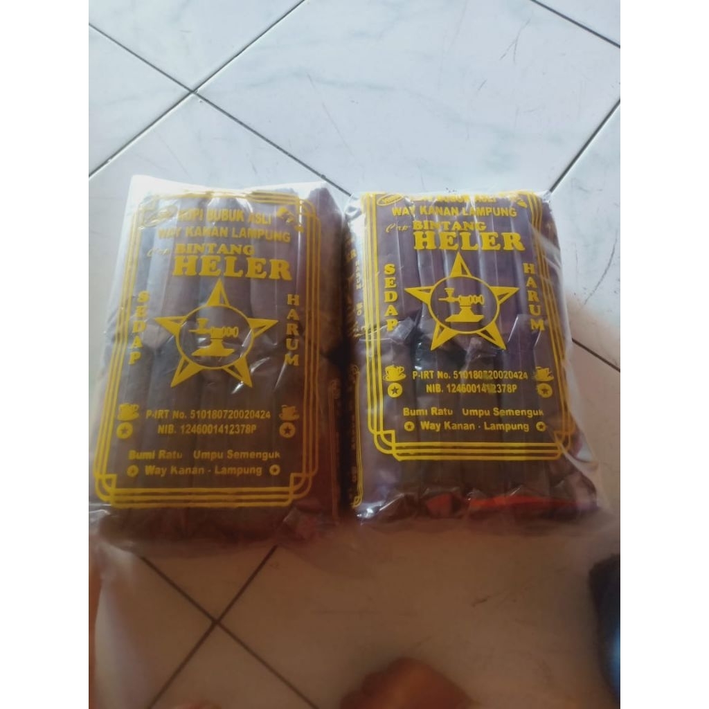 

kopi bubuk bintang heler