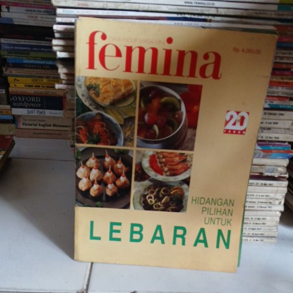 Buku femina HIDANGAN PILIHAN UNTUK LEBARAN