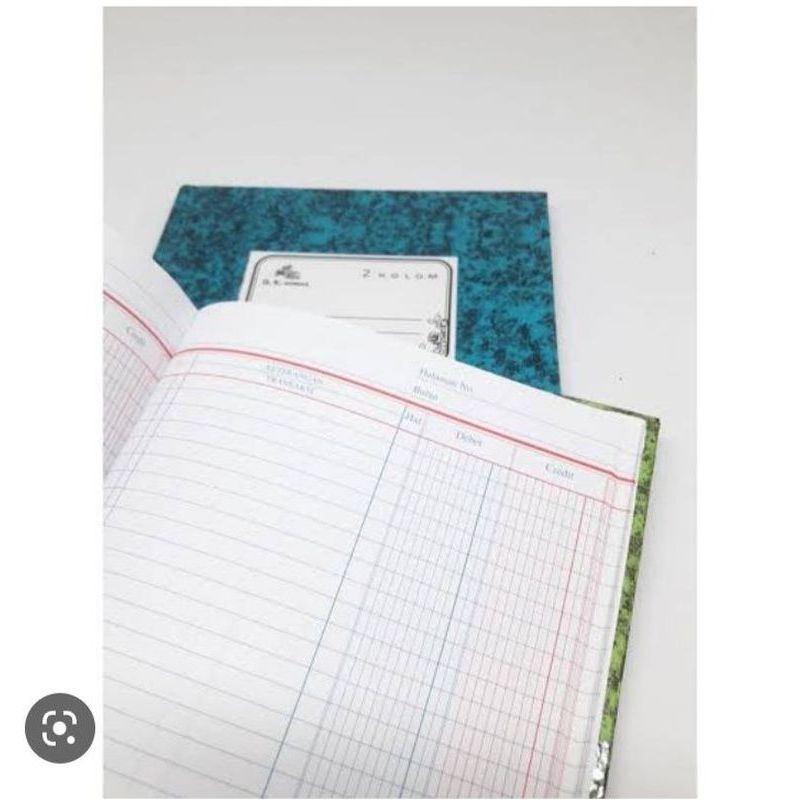 

buku folio kas G.A.K. kembar 2 kolom isi 100 lembar hard cover