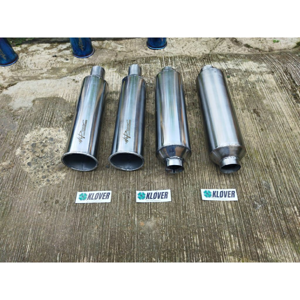 KNALPOT BRONG TRUK DAN RESONATOR TRUK/ KNALPOT BRONG KALIMANTAN + RESONATOR TRUK ORIGINAL KLOVER