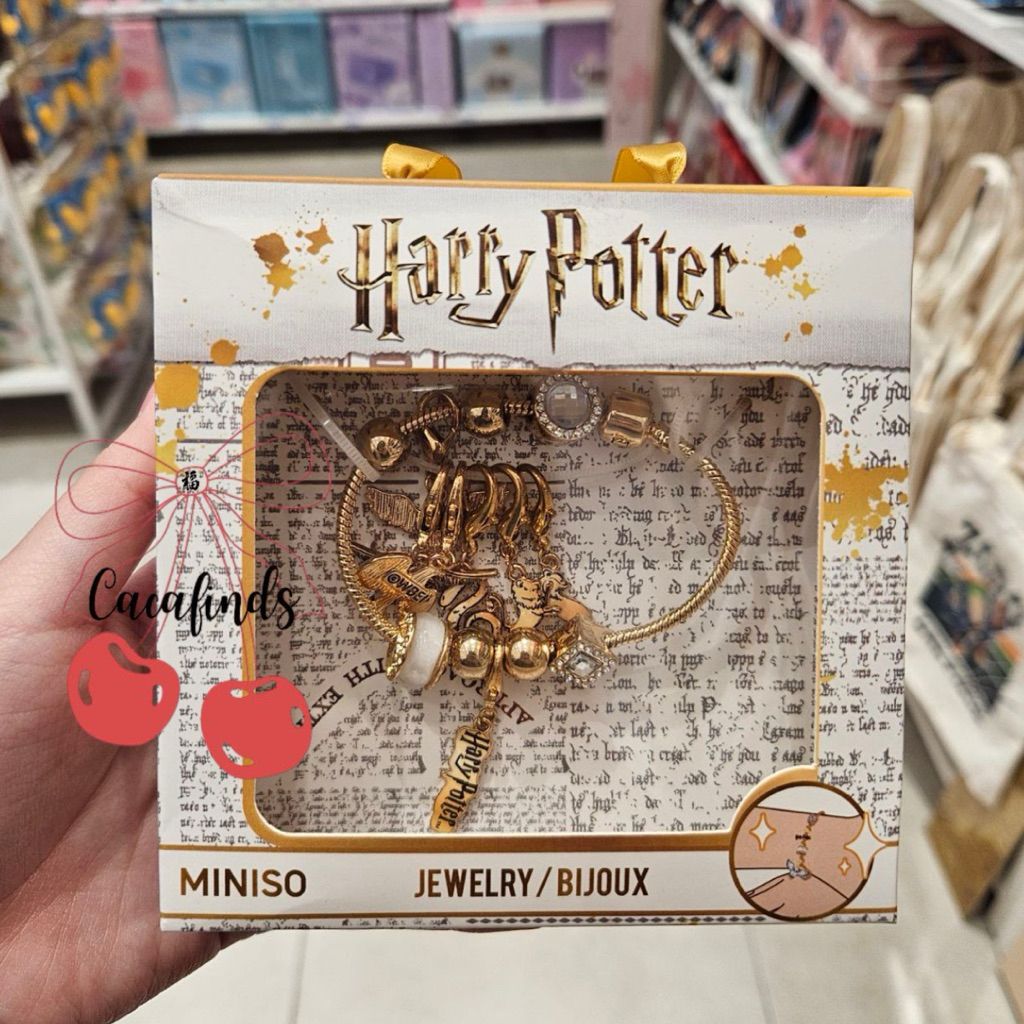 MINISO x Harry Potter‼️DIY Bracelet / Gelang Pandora With Pendants Harry Potter Collection
