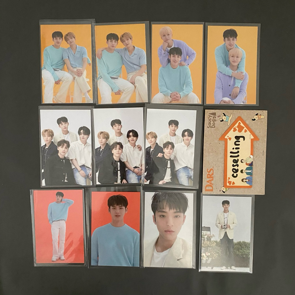 SEVENTEEN - Caratland 2021 Trading Card (Carland Minwon Meanie Mingyu SET)
