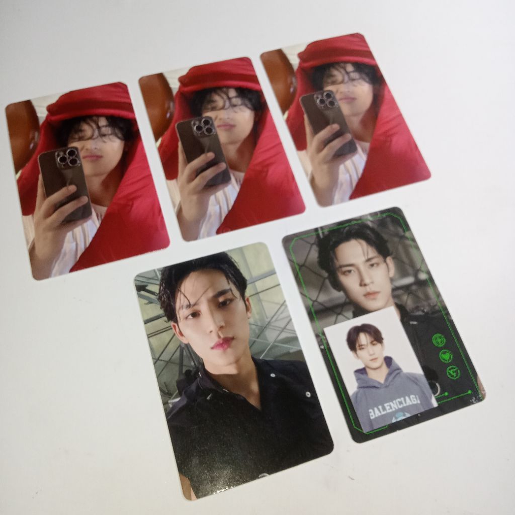 PC Mingyu Seventeen MINGYU POB IPHONE HEAVEN MERAH MINGYU GAMEBOI SET