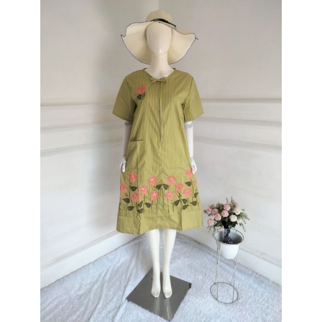 Daster bordir malang daster pendekk