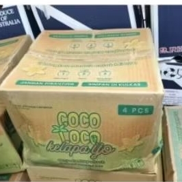 

Kelapa hijau coco Loco eassy healthy fresh gift dus isi 4pcs