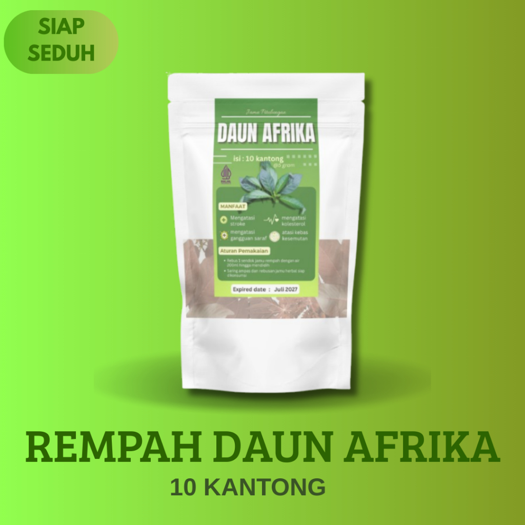 

rempah herbal daun afrika 10kantong