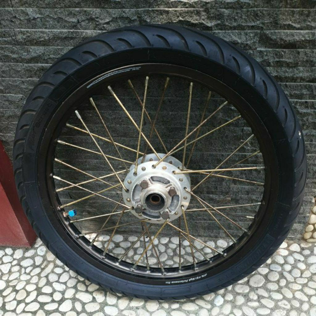Roda depan set RX King ring 17 velg JIN FEI