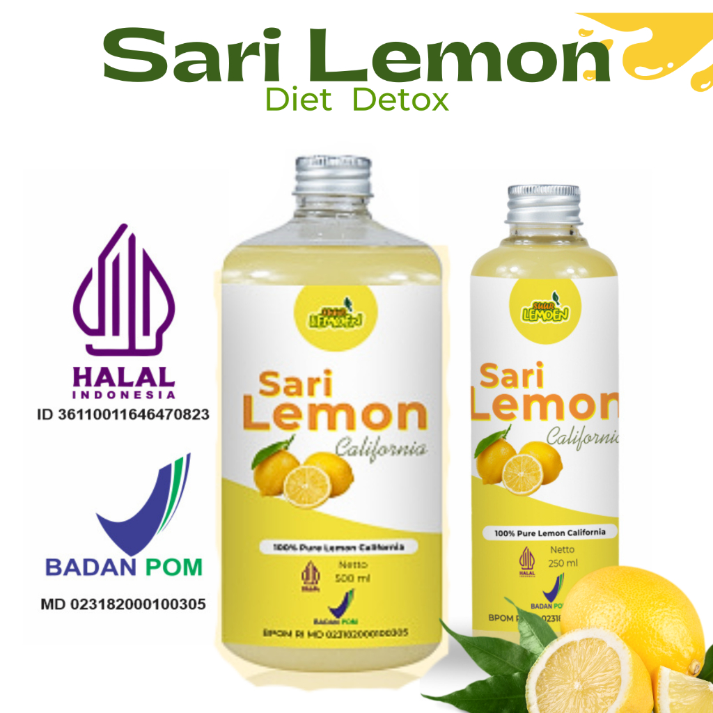 

Suur Lemoen Sari Lemon 750ml Halal BPOM