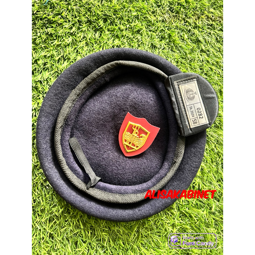Baret Jatah TNI AL Pelaut Koarmada Emblem