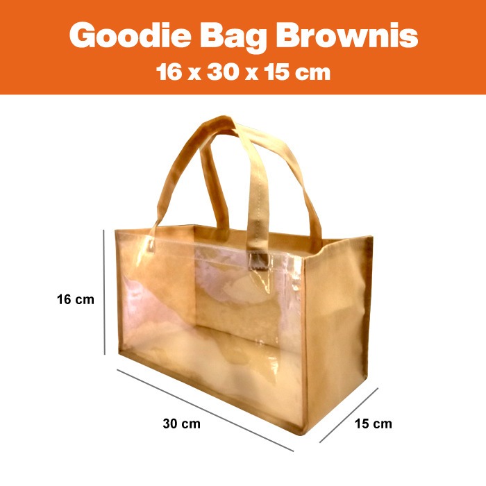 

Goodie bag / tas mika / hampers brownis / wadah brownis