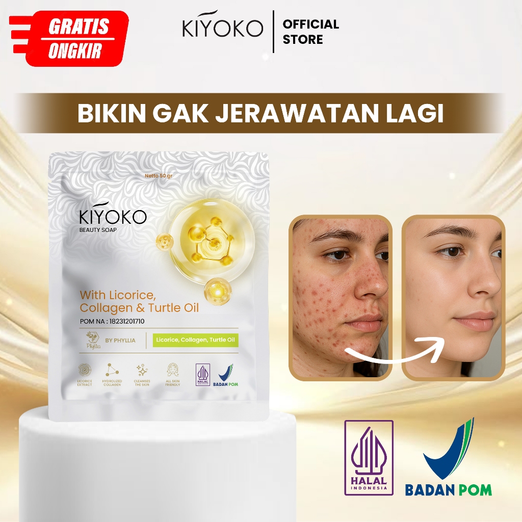 Harga Paling Murah Sabun Kiyoko Beauty Soap Original BPOM COD