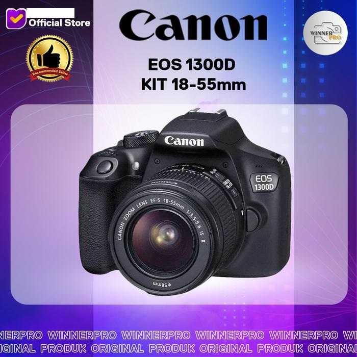 KAMERA CANON EOS 1300D KIT 18-55mm / CANON 1300D / EOS 1300D