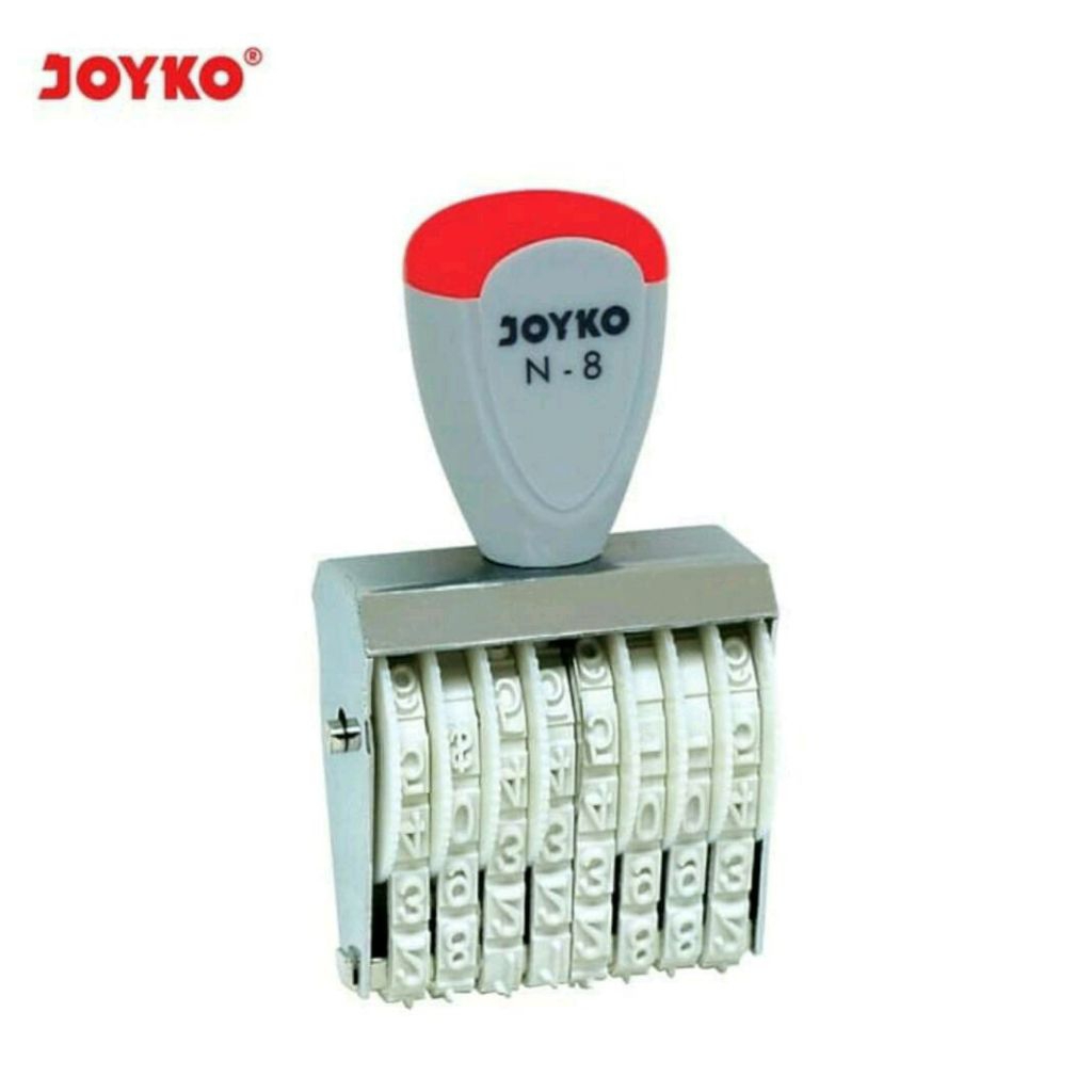 

Joyko N-8 | Number Stamp | Stempel Angka 8 Digit