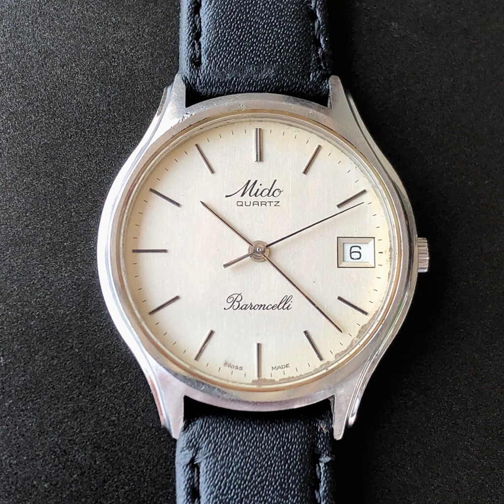 MIDO QUARTZ BARONCELLI SWISS / ARLOJI MIDO ORIGINAL