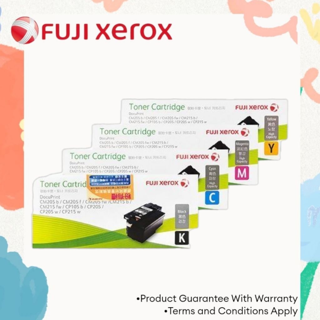 TONER CARTRIDGE FUJI XEROX DOCUPRINT CM205b / CM205f / CM205fw