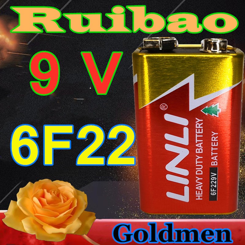 Nagada Baterai 9V / 6F22 / 1604D / 216HD / S006P / Battery