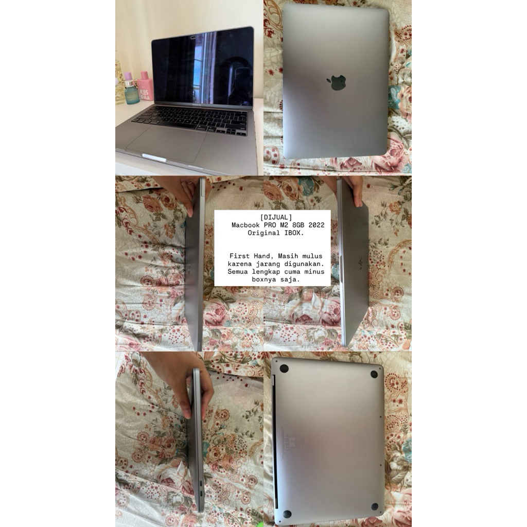 [SECOND] MACBOOK PRO M2 2022 8/256 GB
