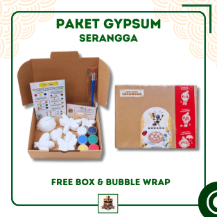 

Paket Lukis Gypsum Lengkap dengan Tema Serangga Series DIY I Mainan Edukasi Anak & Menggambar