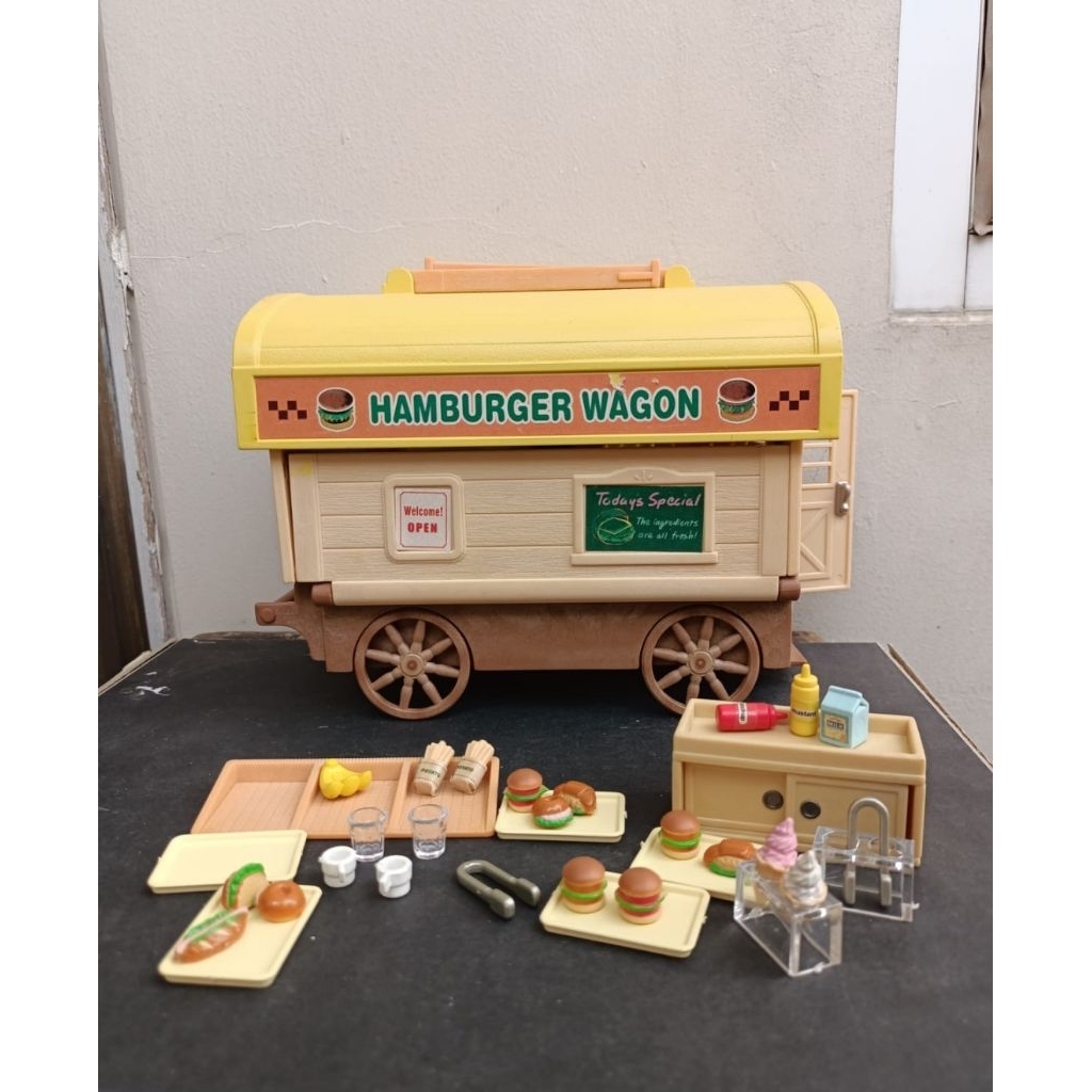 Sylvanian Families Hamburger Wagon