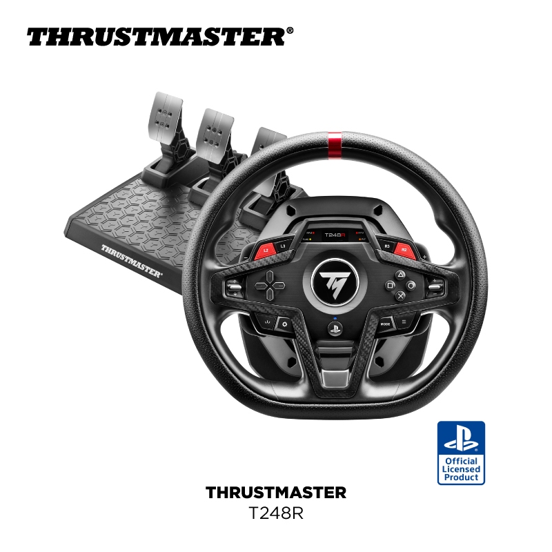 Thrustmaster T248R - Racing Wheel and Magnetic Pedals - Pedal Set Racing Simulator PC PS4 PS5