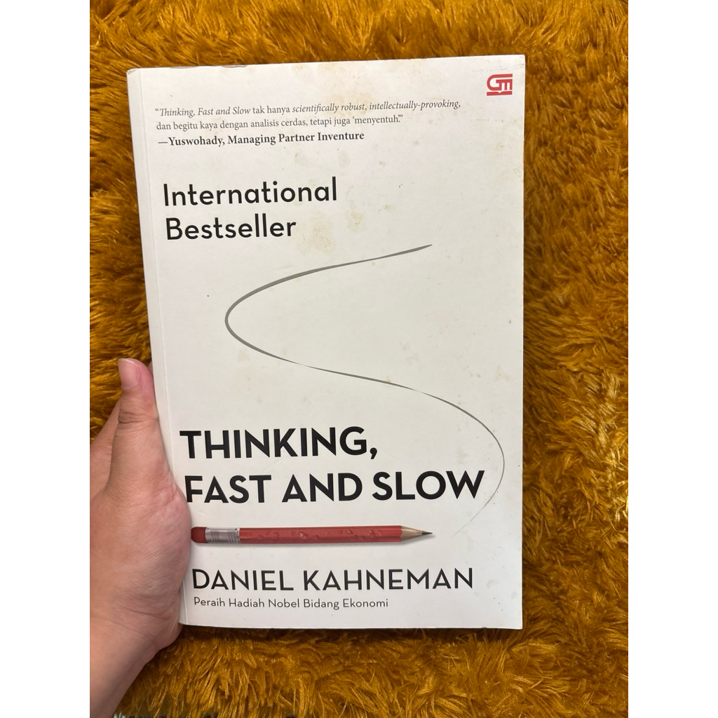 [Preloved Books] Thinking Fast and Slow
