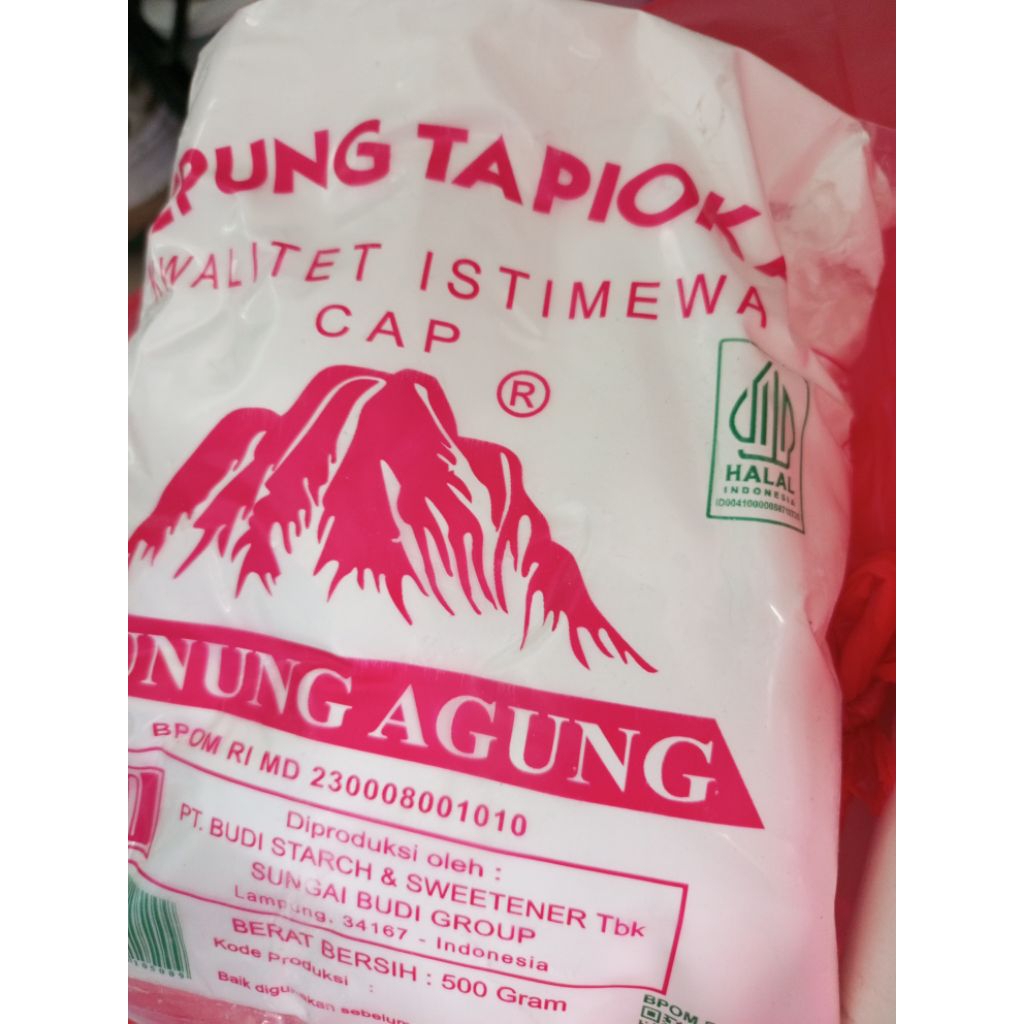 tepung tapioka gunung agung