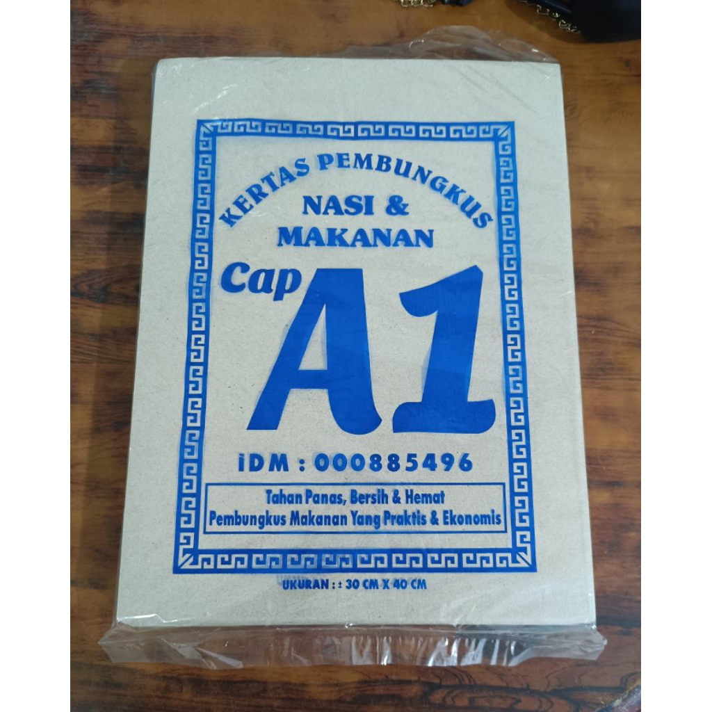 kertas pembungkus nasi @2kg /kertas nasi laminasi/ kertas bungkus nasi uduk/ kertas bungkus nasi pad