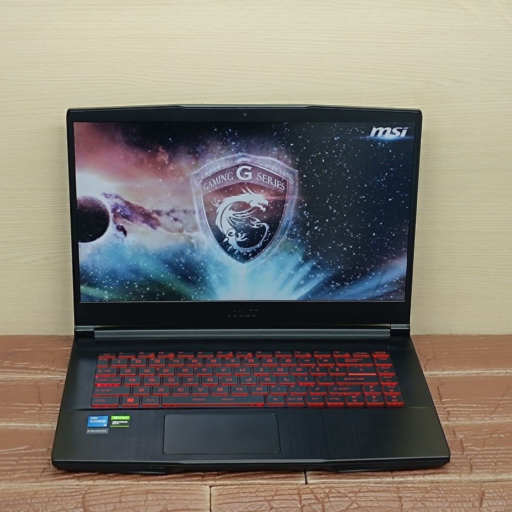 Laptop MSI GAMING GF63 Thin 11SC Intel Core i5-11400H RAM 8GB SSD 512GB GTX 1650 GEN11