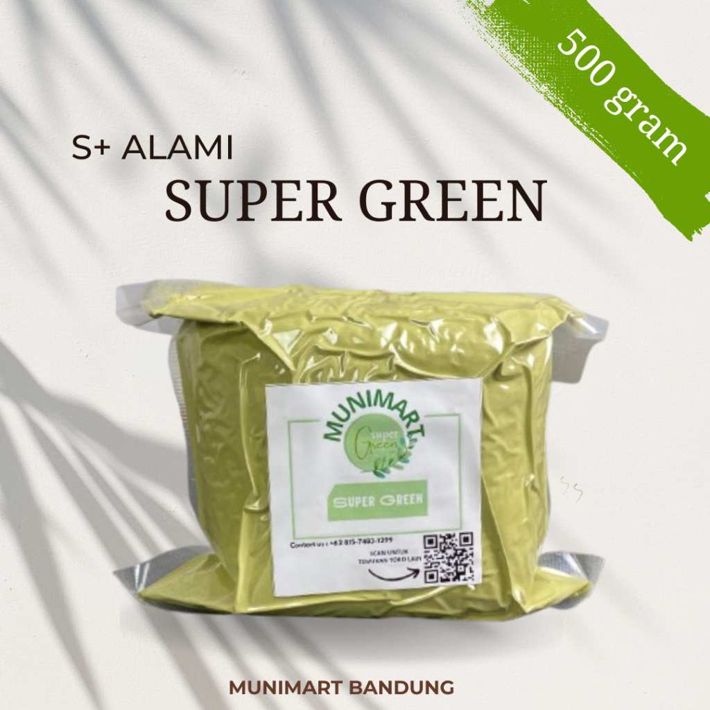 

500gramss ready bubukk powder greens s+ herbal cocok ngopi santai