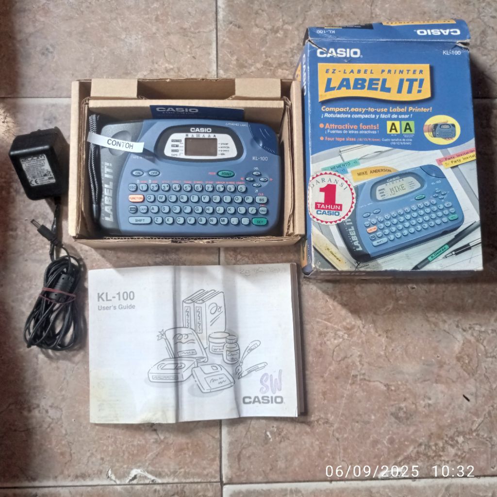 

casio label it / printer label KL 100