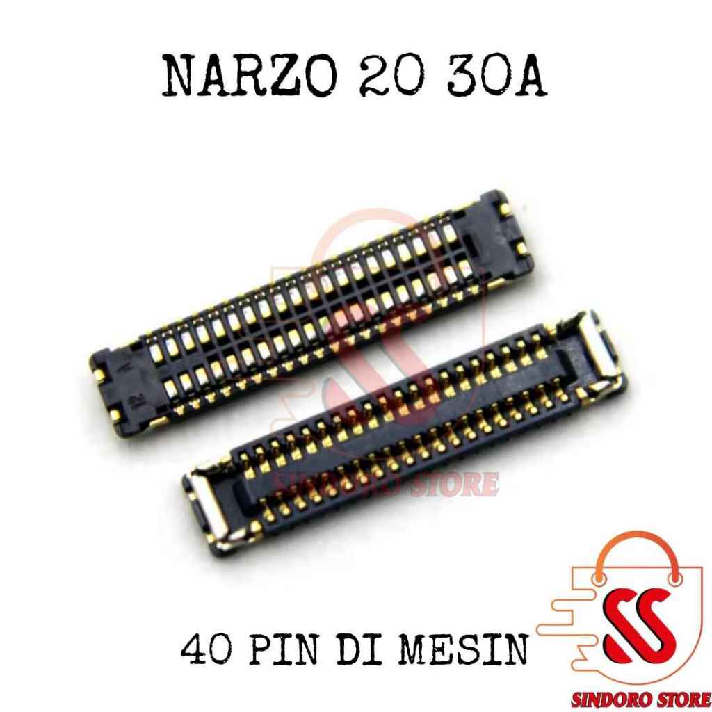Konektor Lcd Realme Narzo 20 30a Fpc 40 Pin Di Mesin