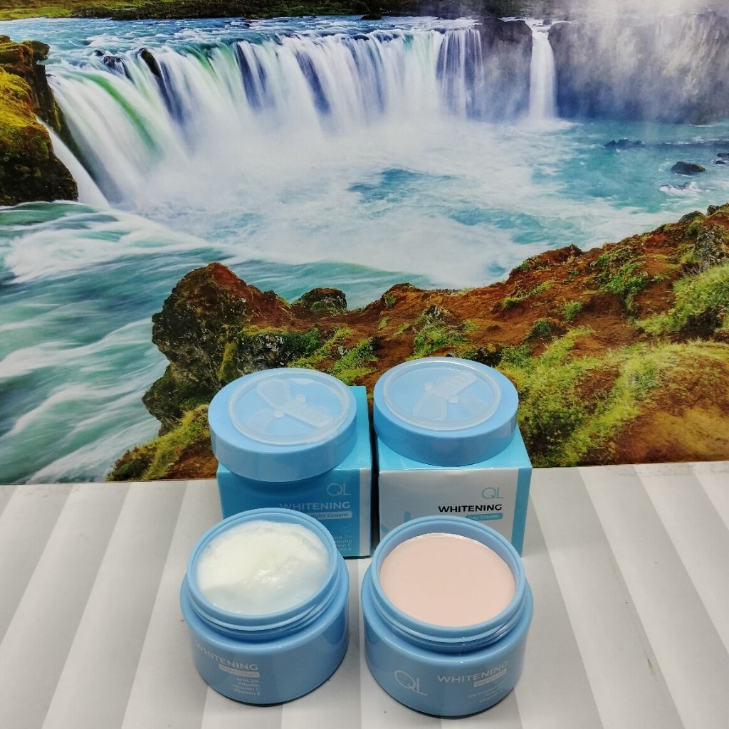CREAM QL SIANG DAN MALAM WHITENING BPOM
