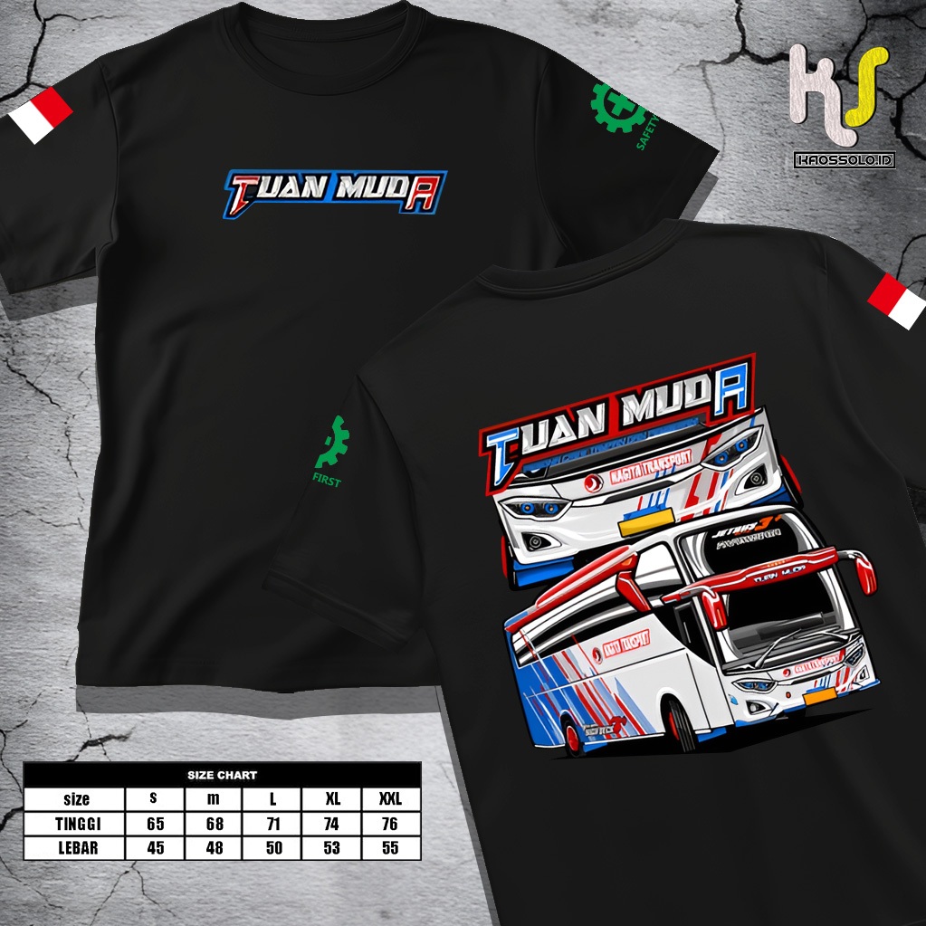 KAOSSOLO.ID- KAOS BUS TUAN MUDA - KAOS RACING PRIA DAN WANITA TERBARU DAN TERLARIS