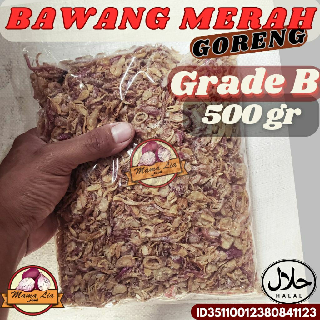 

BAWANG MERAH GORENG 500 gr | GRADE B