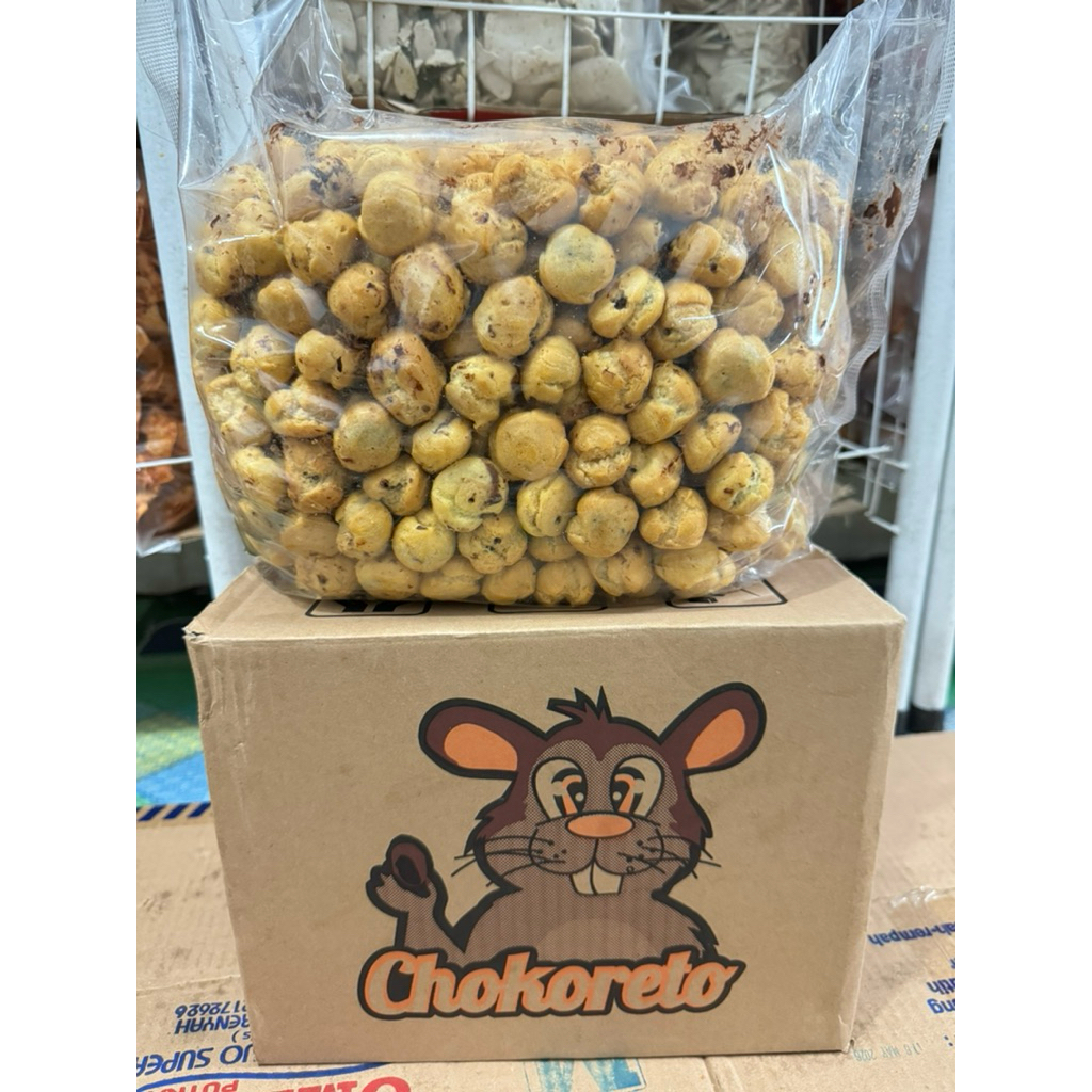 

1Ball (DUS) isi 2KG Soes Coklat Mini Chocoreto