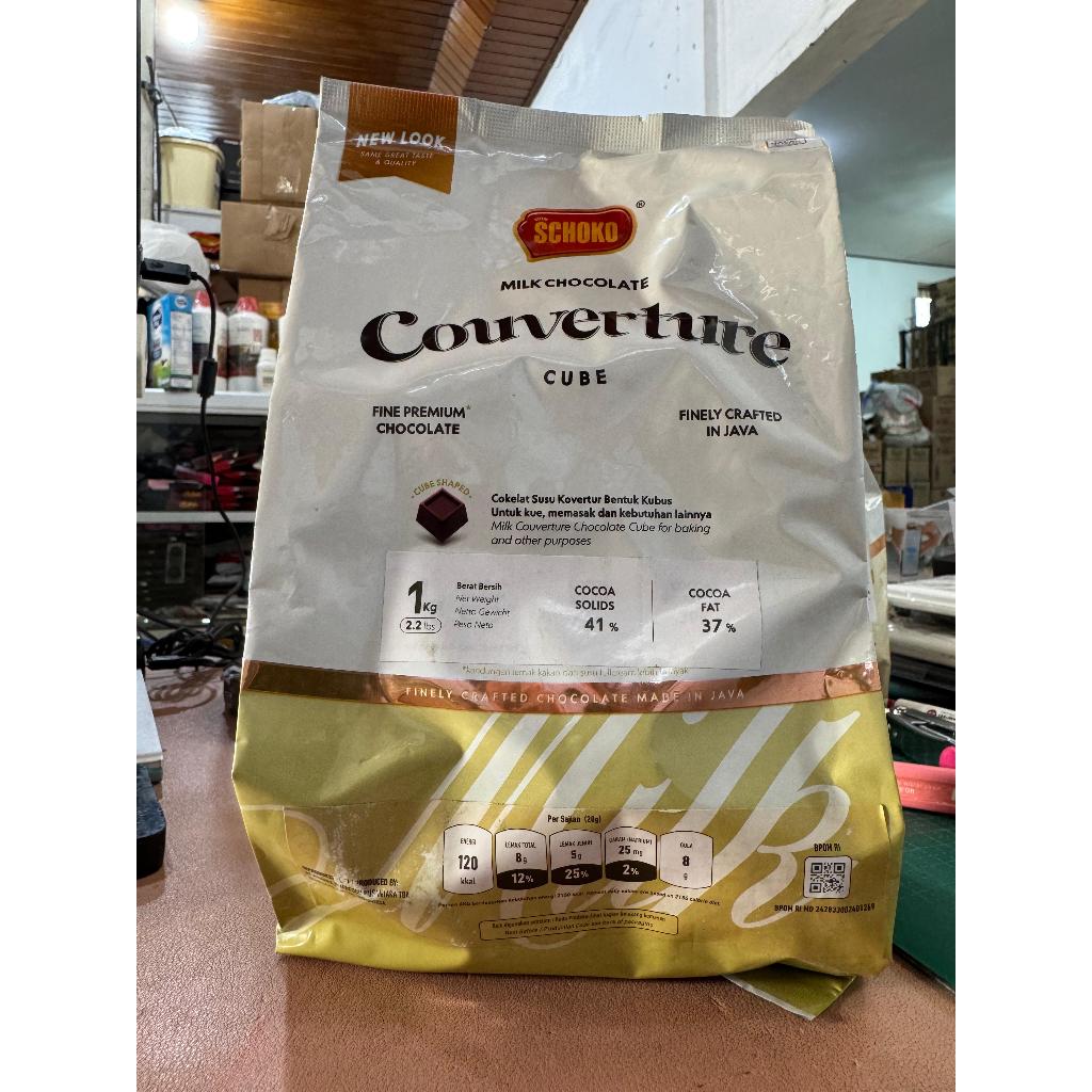 

Milk Couverture Cube Schoko / Schoko Cube Milk / Milk Couveture Schoko - 1 Kg