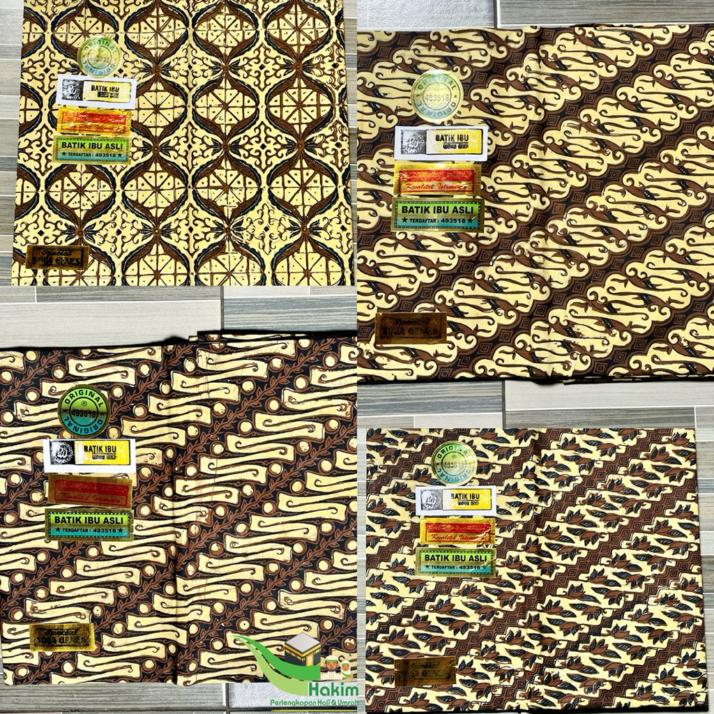 Kain Panjang BATIK IBU ASLI TERDAFTAR SOGA GENES Kain Batik Ibu Mori Sen Original Kain Jarik Batik K