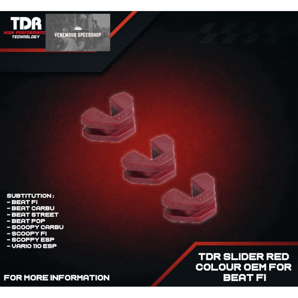 Slide Piece / Slider TDR Racing Scoopy Beat Genio