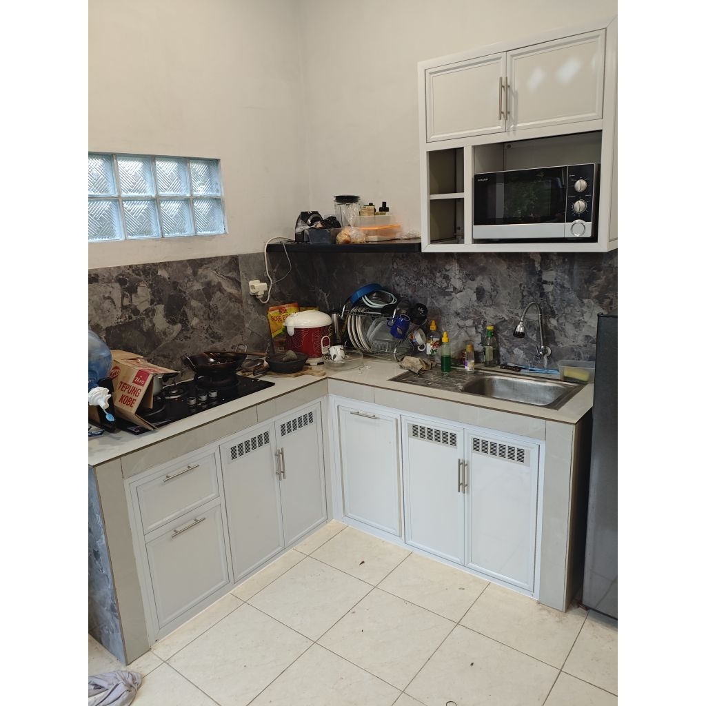 KITCHEN SET ALUMUNIUM CUSTOM