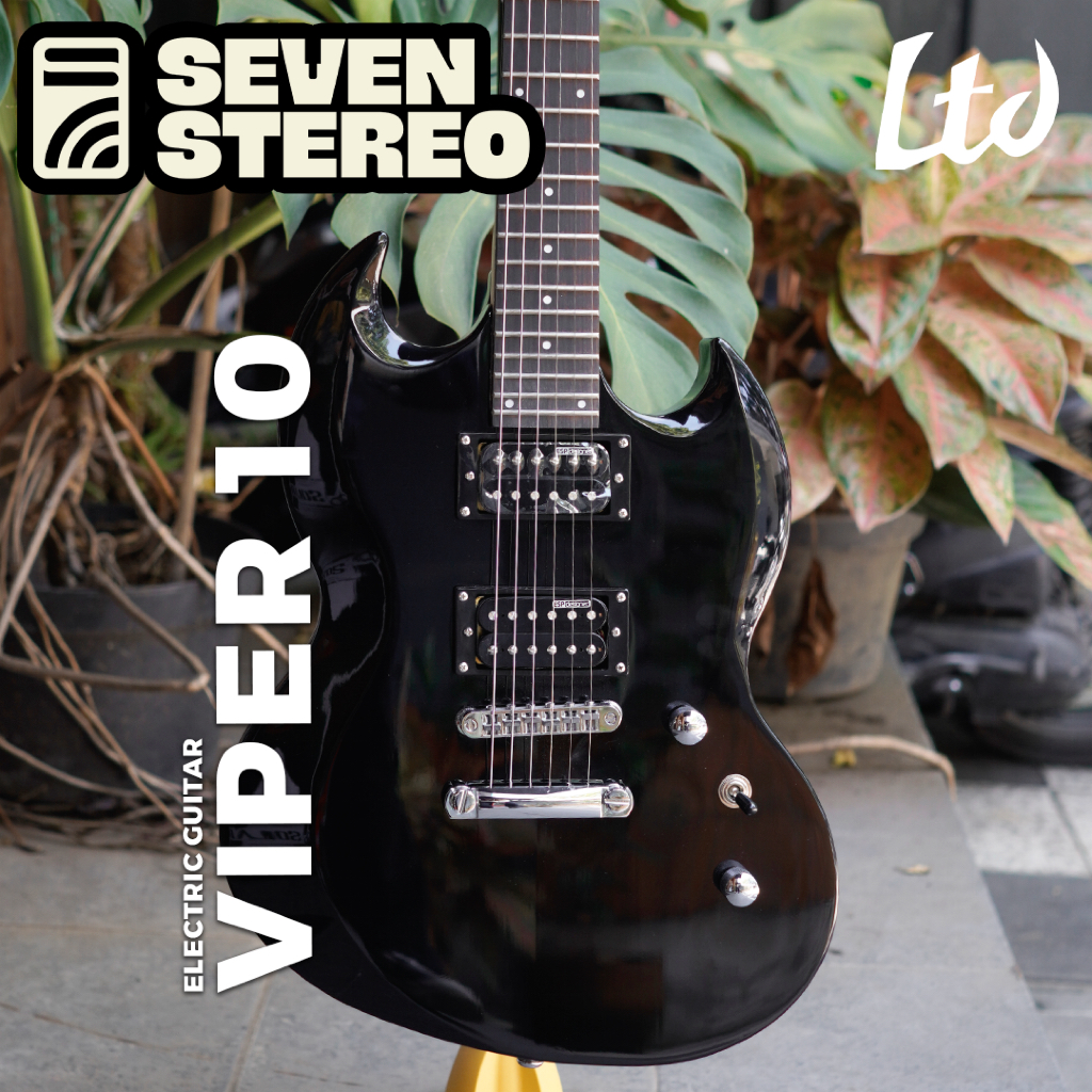 ESP LTD Viper 10 Kit Black Electric Guitar