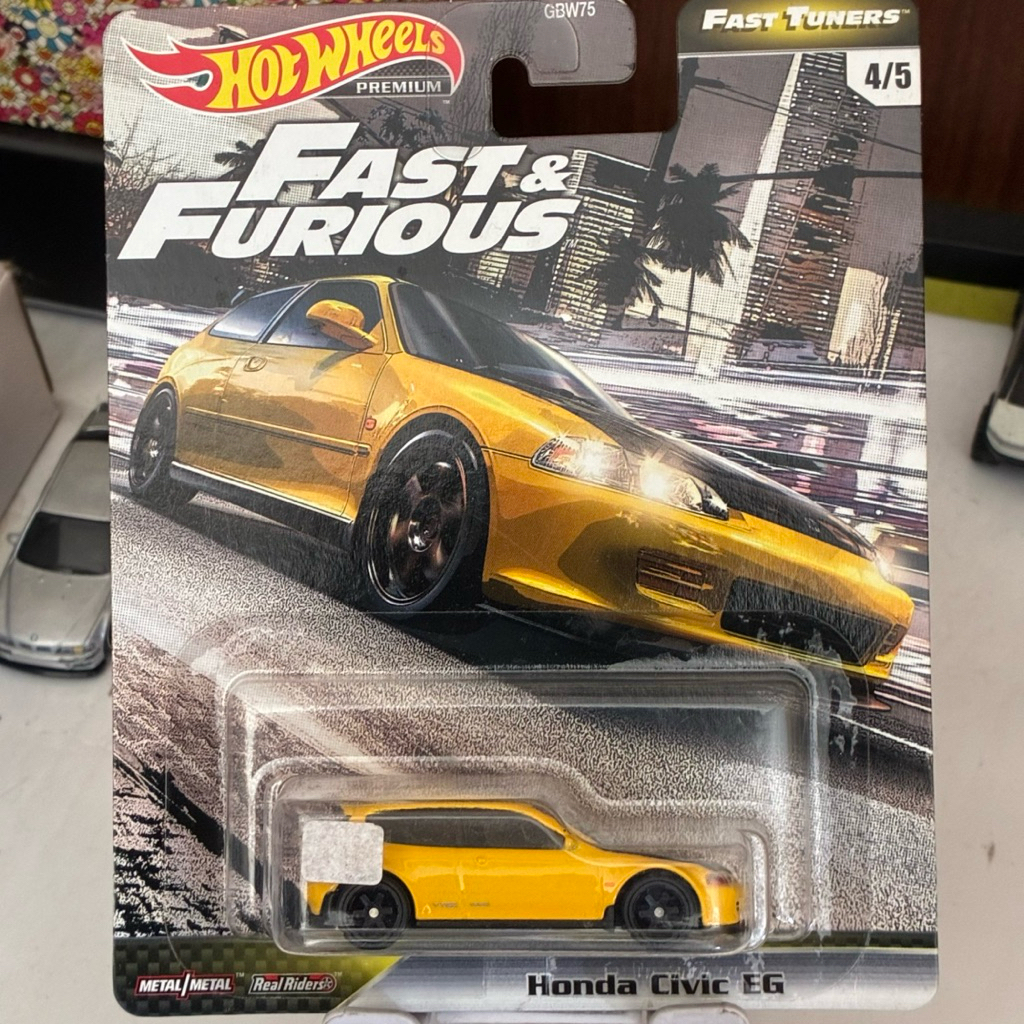 Hot Wheels Premium Fast furious Honda Civic EG
