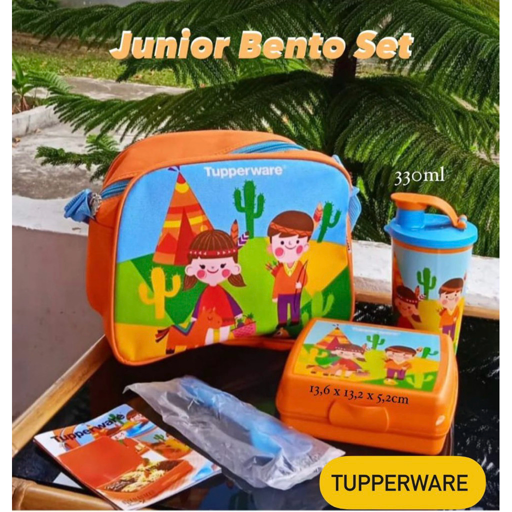 Tempat Makan Anak Junior Bento Original Tupperware