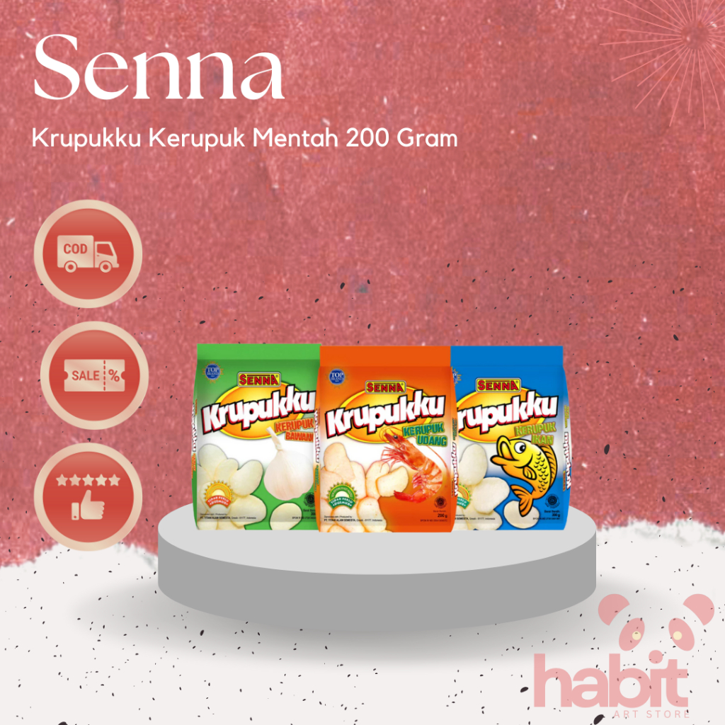 

Senna Krupukku Kerupuk 200 Gram
