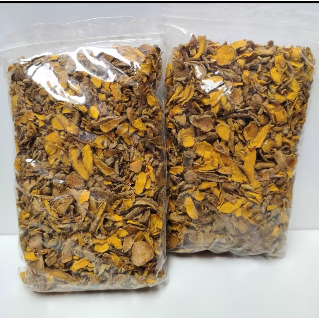 Kunyit kering rajang herbal kunyit kering kunyit kering murah kunyit kering 1kg kunyit kering 500gr