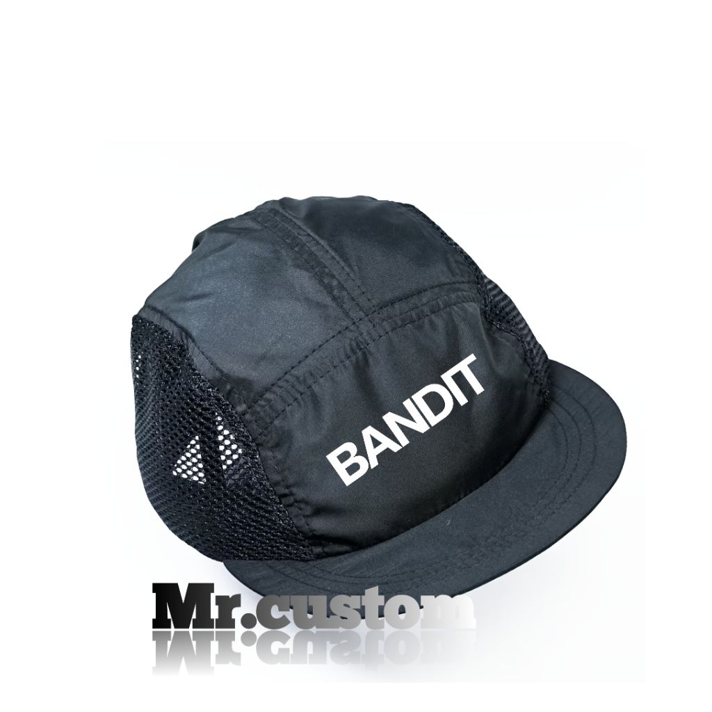 Topi Running Bandit Premium/ Topi Run Maraton/Cycling Cap/Trail Run Dewasa