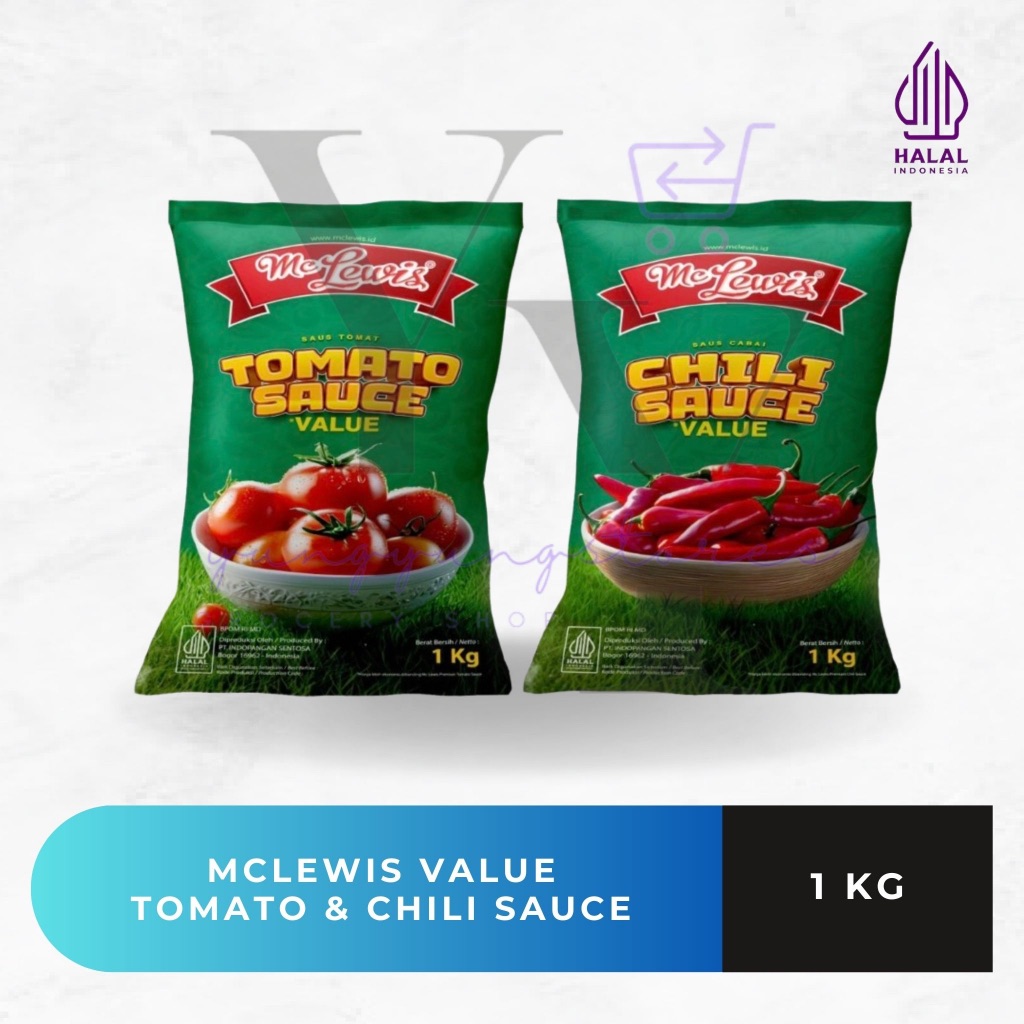 

McLewis Saus Tomat / Cabe Value / Tomato / Chili Sauce 1 kg