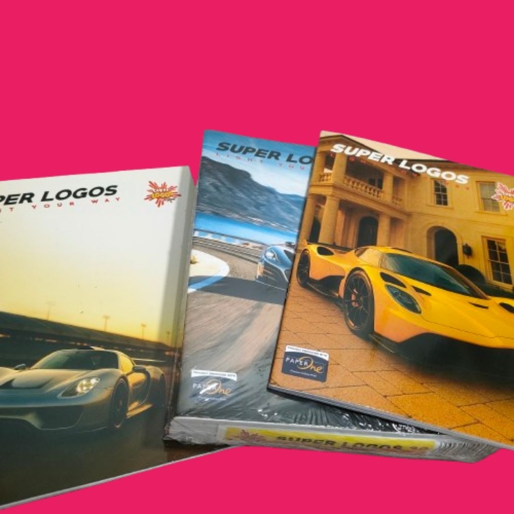 

Buku tulis Super Logos 38 by Vision 1 pack isi 10 buku