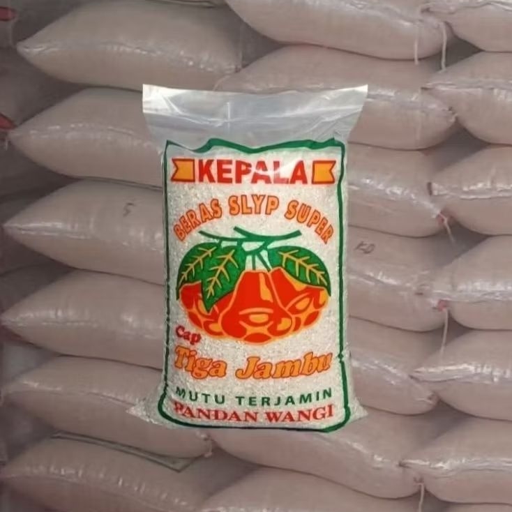 

BERAS SLYP MEDIUM CAP TIGA JAMBU 5KG
